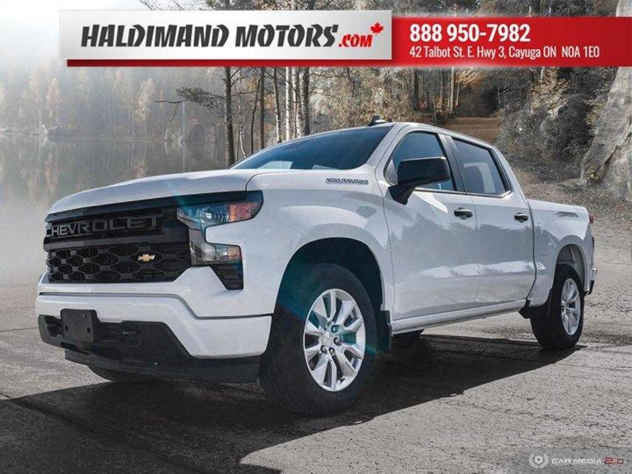 Used 2022 Chevrolet Silverado 1500 Custom for sale in Cayuga, ON