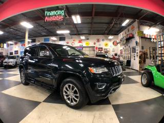 Used 2014 Jeep Grand Cherokee Overland DIESEL 4WD PANO/ROOF NAVI LEATHER B/SPOT for sale in North York, ON