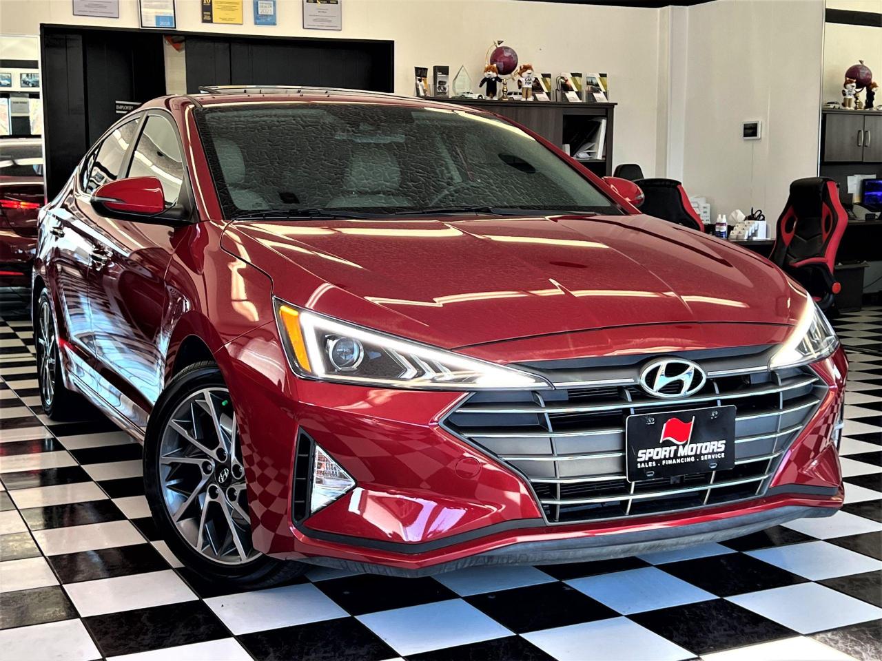 2020 Hyundai Elantra Luxury+Roof+LaneKeep+Leather+BSM+CLEAN CARFAX - Photo #18