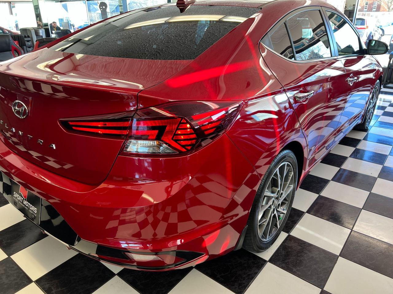 2020 Hyundai Elantra Luxury+Roof+LaneKeep+Leather+BSM+CLEAN CARFAX - Photo #45