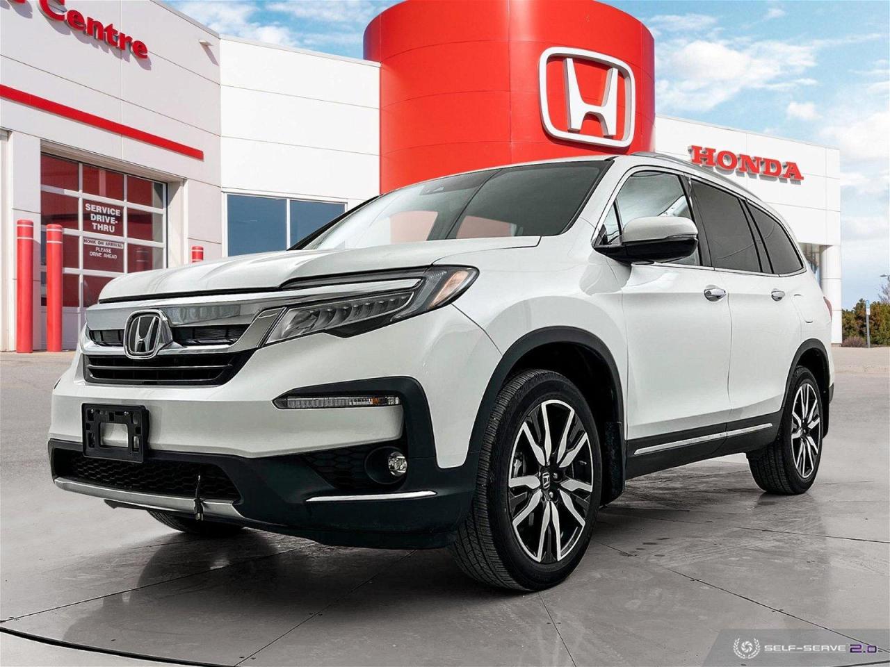 Used 2022 Honda Pilot Touring 8-Passenger Leather | Navi | DVD | Apple CarPlay | Android Auto for sale in Winnipeg, MB