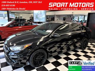 Used 2020 Kia Forte Limited+Cooled Leather+Adaptive Cruise+CLEANCARFAX for sale in London, ON