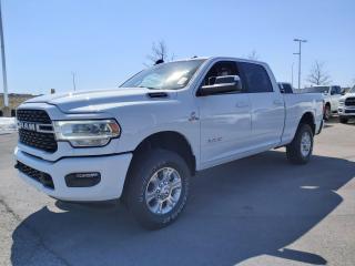 This Ram 3500 delivers a Intercooled Turbo Diesel I-6 6.7 L engine powering this Automatic transmission. WHEELS: 18 X 8 POLISHED ALUMINUM, TRANSMISSION: 6-SPEED AUTOMATIC -inc: Bright Accent Shift Knob, TIRES: LT275/70R18E OWL ON/OFF-ROAD.

This Ram 3500 Features the Following Options
SPORT APPEARANCE PACKAGE -inc: Body-Colour Grille Surround, Black Interior Accents, Sport Decal, Body-Colour Door Handles, Body-Colour Front Bumper, Painted Rear Bumper, QUICK ORDER PACKAGE 2HZ BIG HORN -inc: Engine: 6.7L Cummins I-6 Turbo Diesel, Transmission: 6-Speed Automatic , SECURITY ALARM, REMOTE START SYSTEM, REAR WINDOW DEFROSTER, REAR WHEELHOUSE LINERS, REAR AUTO-LEVELLING AIR SUSPENSION -inc: Air Suspension Decal, PROTECTION GROUP -inc: Transfer Case Skid Plate Shield, PREMIUM LIGHTING GROUP -inc: LED Fog Lamps, LED Reflector Headlamps, PARKSENSE FRONT & REAR PARK ASSIST.

Why Buy From Us?
Thank you for choosing Capital Dodge as your preferred dealership. We have been helping customers and families here in Ottawa for over 60 years. From our old location on Carling Avenue to our Brand New Dealership here in Kanata, at the Palladium AutoPark. If youre looking for the best price, best selection and best service, please come on in to Capital Dodge and our Friendly Staff will be happy to help you with all of your Driving Needs. You Always Save More at Ottawas Favourite Chrysler Store

Stop By Today
For a must-own Ram 3500 come see us at Capital Dodge Chrysler Jeep, 2500 Palladium Dr Unit 1200, Kanata, ON K2V 1E2. Just minutes away!
