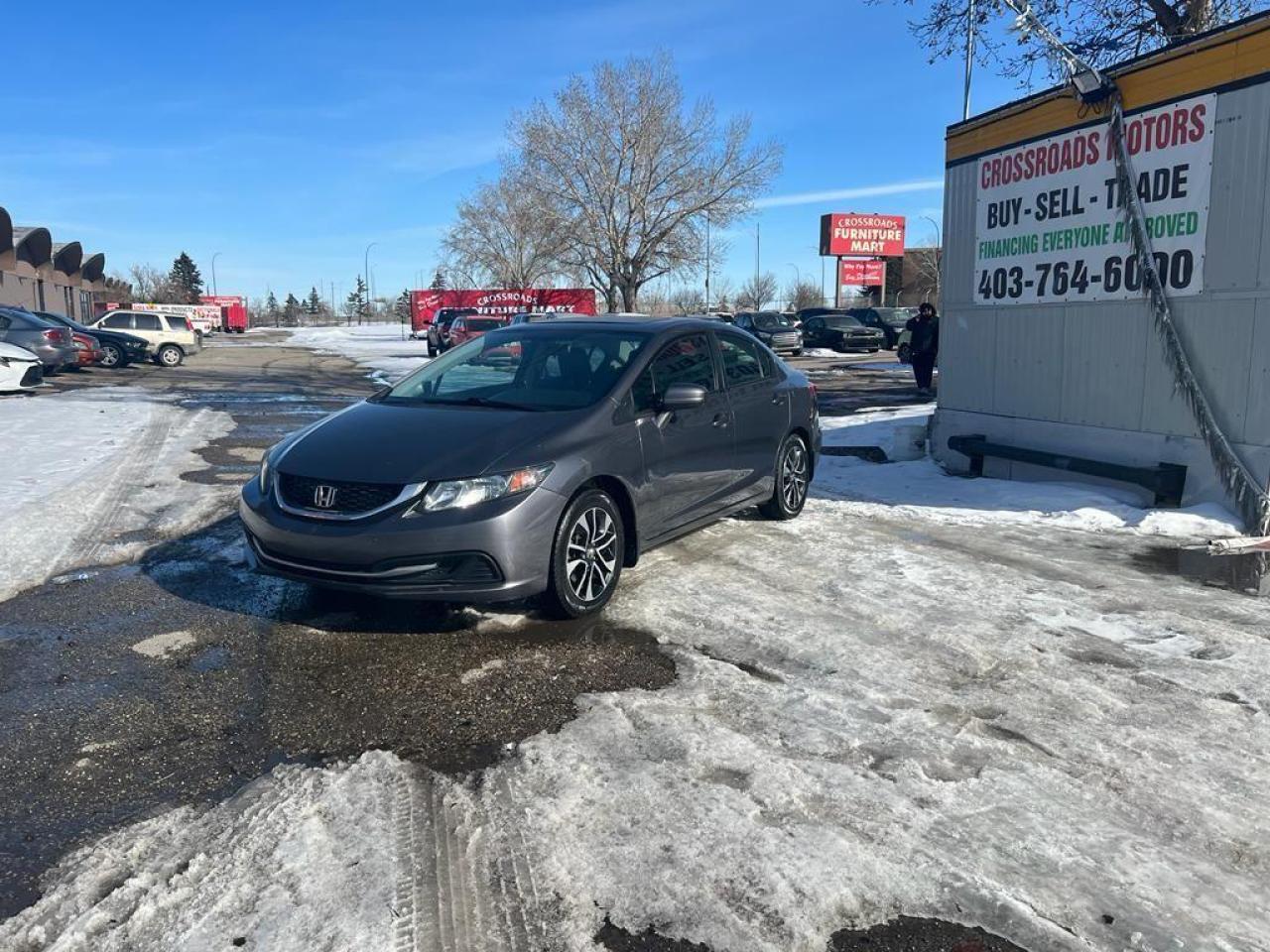 Used 2015 Honda Civic EX | Sunroof | Lane Watch | EVERYONE APPROVED!! for sale in Calgary, AB