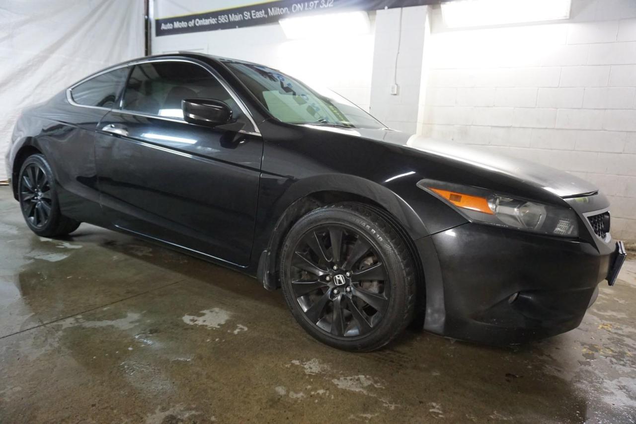 Used 2010 Honda Accord EX-L V6 COUPE CERTIFIED *FREE ACCIDENT* CAMERA SUNROOF HEATED POWER LEATHER for sale in Milton, ON