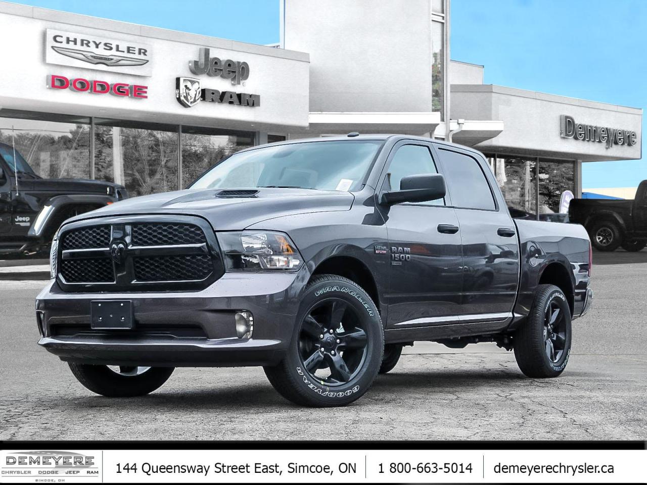 New 2023 RAM 1500 Classic NIGHT EDITION | SUB-ZERO PKG | SPORT HOOD for sale in Simcoe, ON