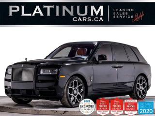Used 2022 Rolls-Royce Cullinan Black Badge, V12, 592HP, AWD, DRIVER ASSISTANCE, for sale in Toronto, ON