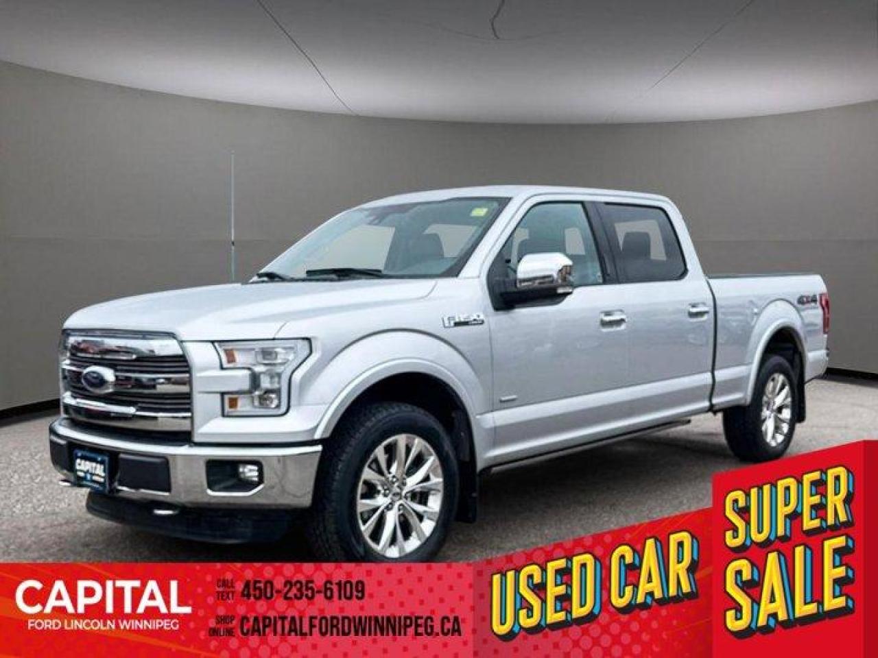 Used 2016 Ford F-150 Lariat for sale in Winnipeg, MB