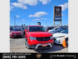 Used 2016 Dodge Journey No Accidents | 7 Seater | Crossroad | AWD for sale in Brampton, ON