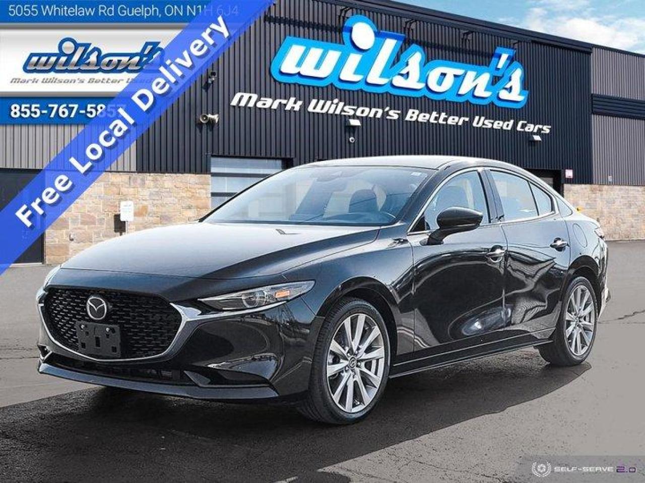 Used 2019 Mazda MAZDA3 GT AWD, Leather, Sunroof, Navi, Heads Up Display, Adaptive Cruise, Blind Spot Monitor & More! for sale in Guelph, ON