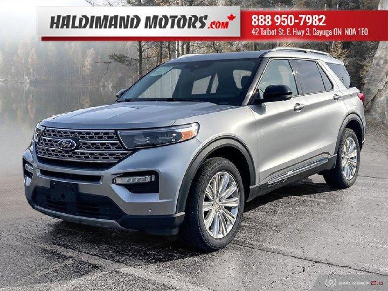 Used 2021 Ford Explorer LIMITED for sale in Cayuga, ON