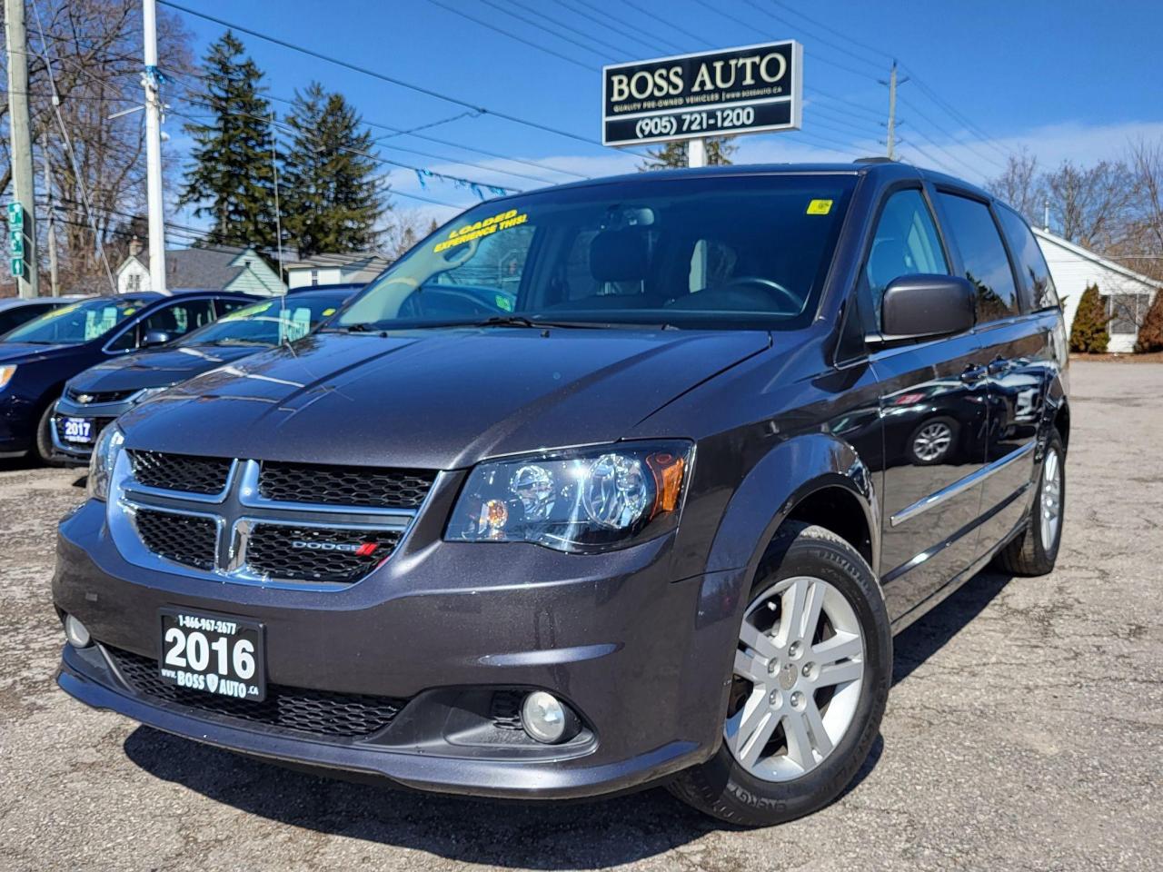 Used 2016 Dodge Grand Caravan Crew Plus for sale in Oshawa, ON