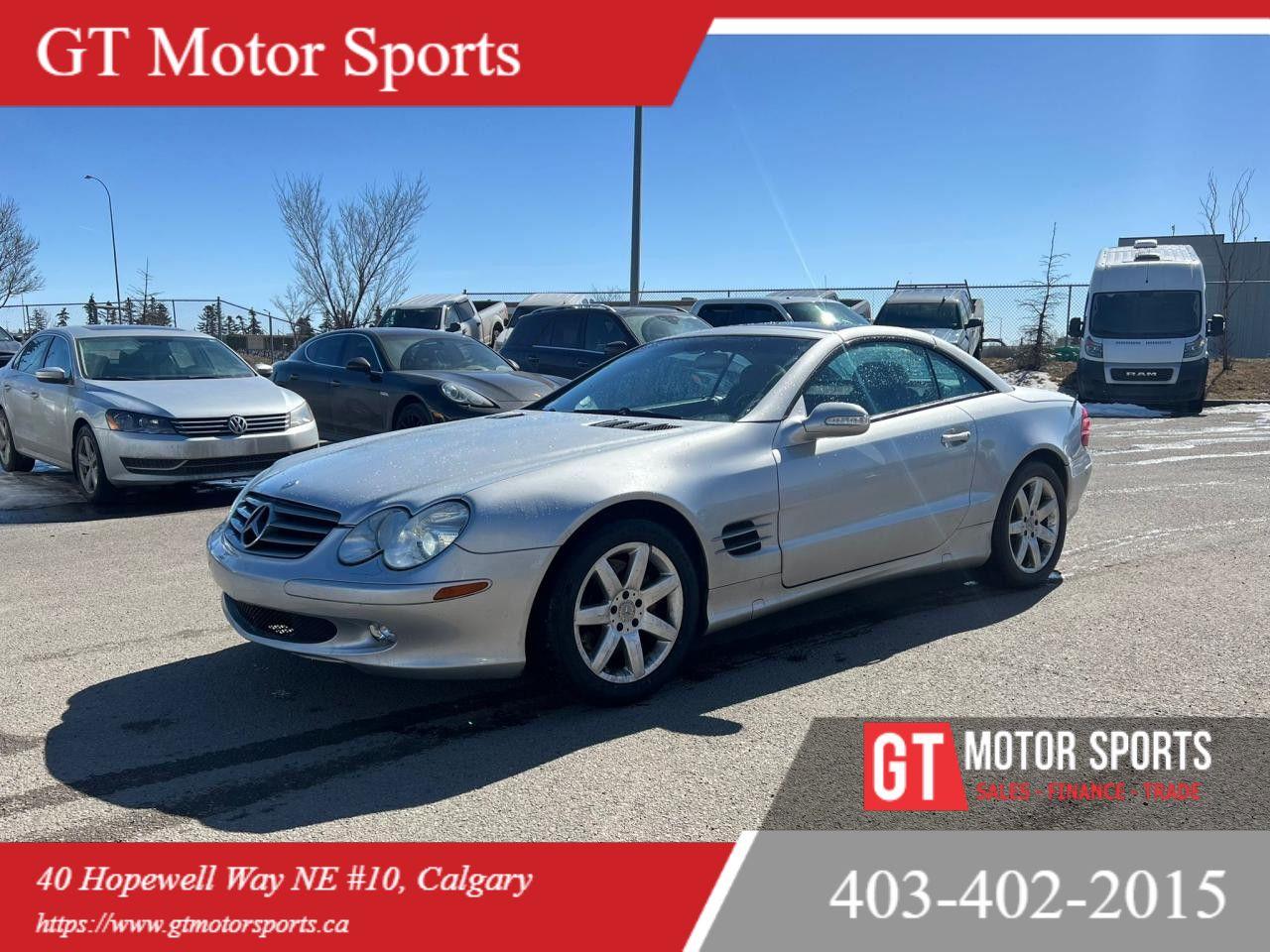 Used 2003 Mercedes-Benz SL-Class 2dr Roadster 5.0L | $0 DOWN | EVERYONE APPROVED! for sale in Calgary, AB