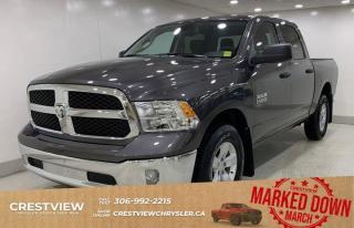 1500 TRADESMAN CREW CAB 4X4 (1 Check out this vehicles pictures, features, options and specs, and let us know if you have any questions. Helping find the perfect vehicle FOR YOU is our only priority.P.S...Sometimes texting is easier. Text (or call) 306-994-7040 for fast answers at your fingertips!