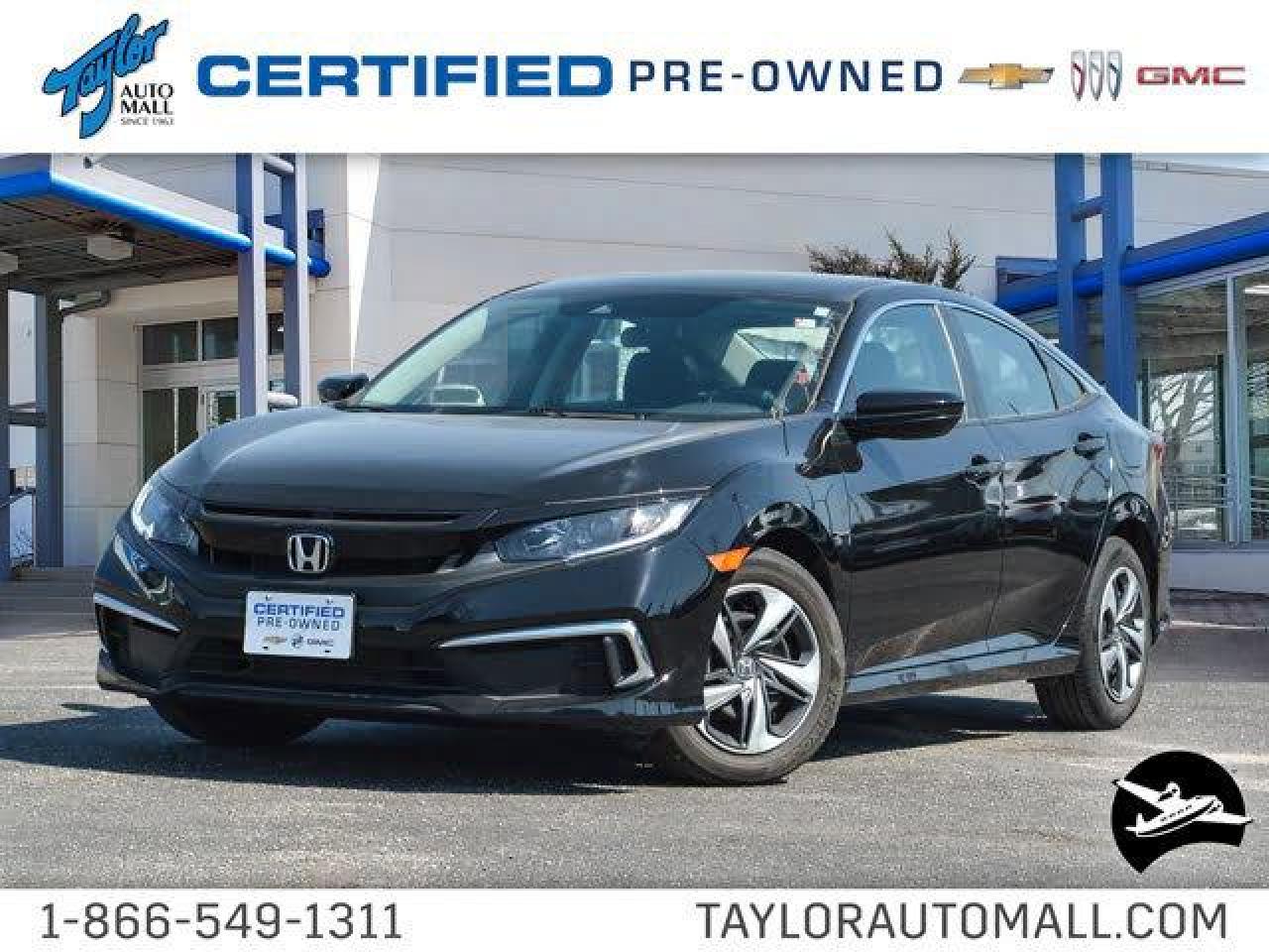 Used 2019 Honda Civic Sedan LX- Heated Seats - $201 B/W for sale in Kingston, ON
