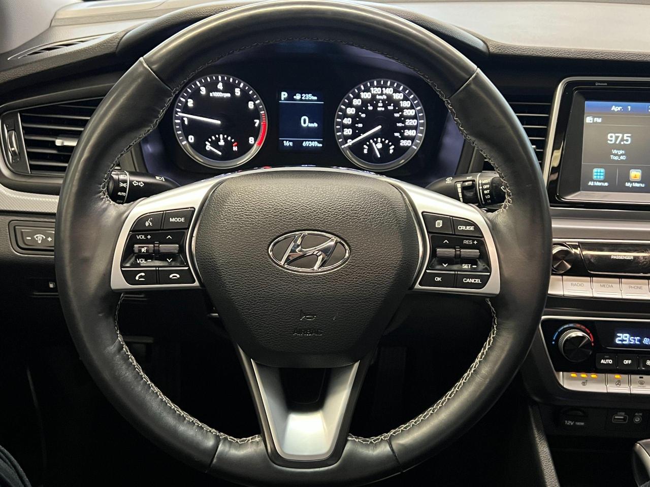 2019 Hyundai Sonata Preferred+Leather+Roof+Bluelink+CLEAN CARFAX Photo68
