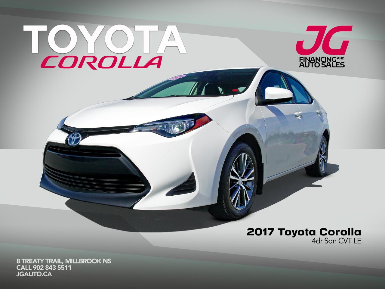 2017 Toyota Corolla 4dr Sdn CVT LE