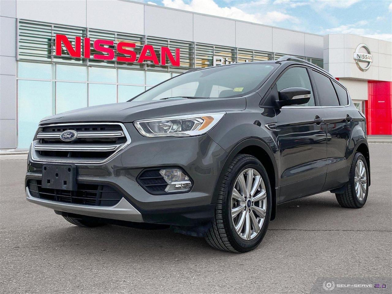 Used 2017 Ford Escape Titanium 4WD | 2 Sets of tires/rims | Moonroof | Leather for sale in Winnipeg, MB