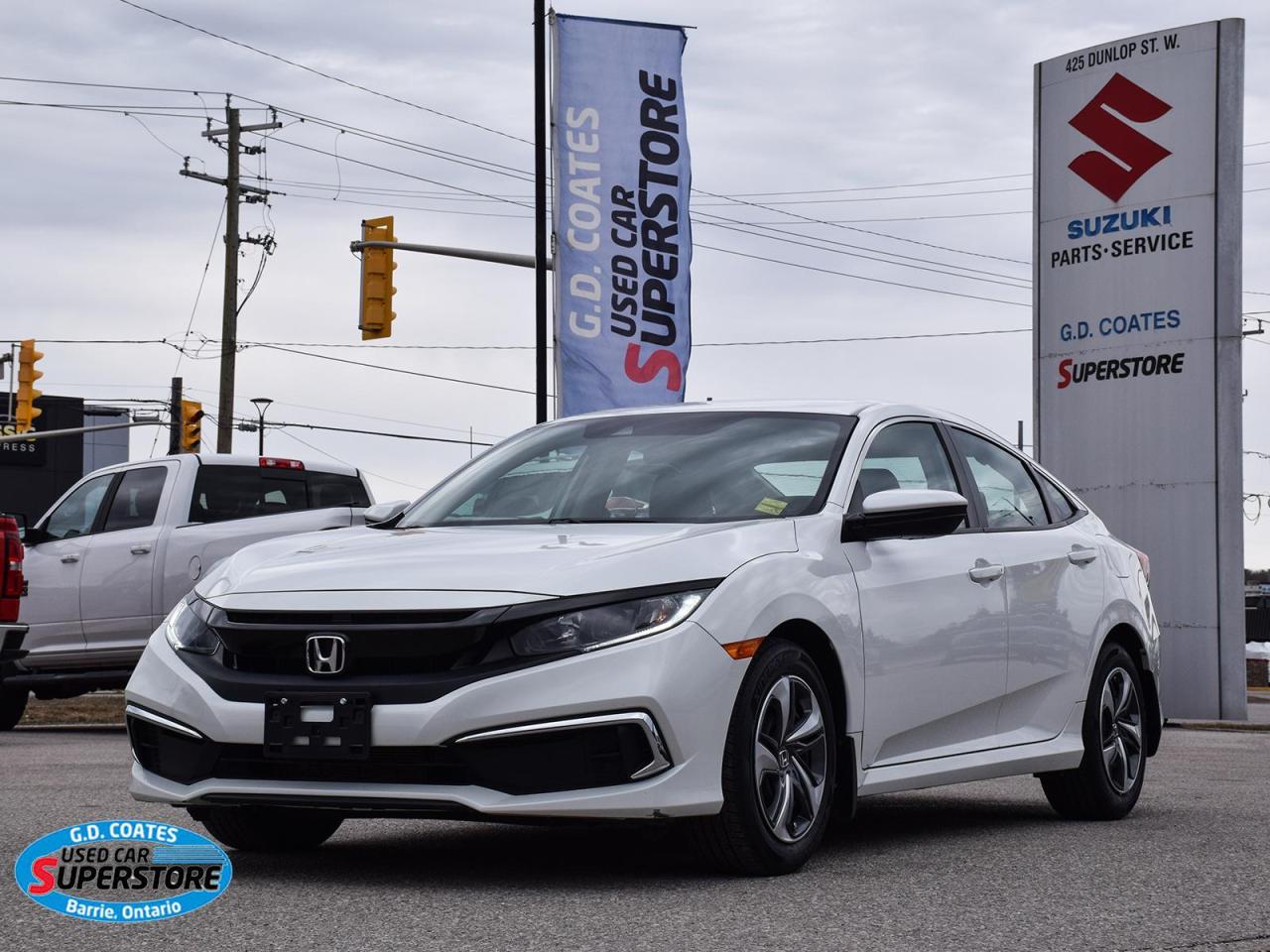 Used 2019 Honda Civic LX ~Heated Seats ~Backup Camera ~Bluetooth for sale in Barrie, ON