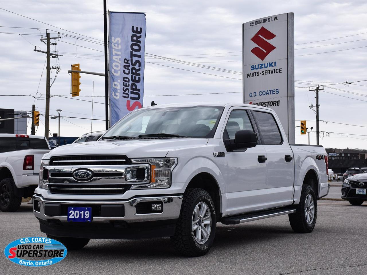 Used 2019 Ford F-150 XLT Super Crew 4x4 ~Backup Camera ~Bluetooth for sale in Barrie, ON
