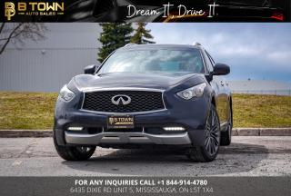 Used 2017 Infiniti QX70 LIMITED for sale in Mississauga, ON