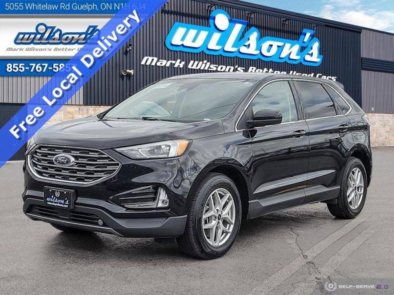 Used 2021 Ford Edge SEL AWD, Leather, Navi, Wireless CarPlay + Android, Blind Spot Alert, Heated Power Seats & More! for sale in Guelph, ON