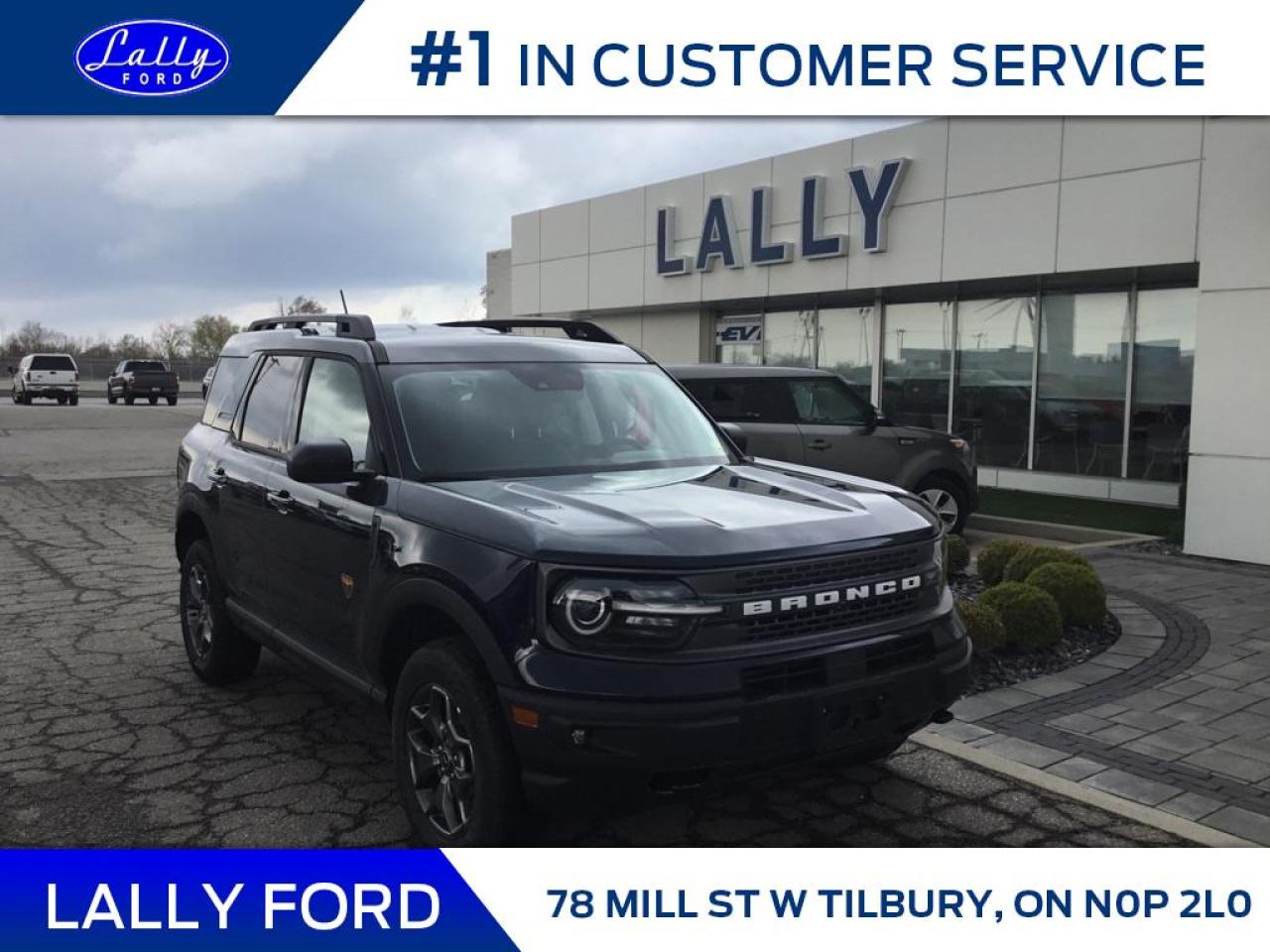 New 2023 Ford Bronco Sport BADLANDS for sale in Tilbury, ON