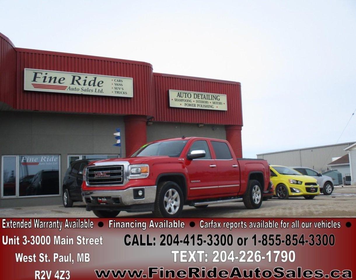 Used 2014 GMC Sierra 1500 SLT for sale in West Saint Paul, MB