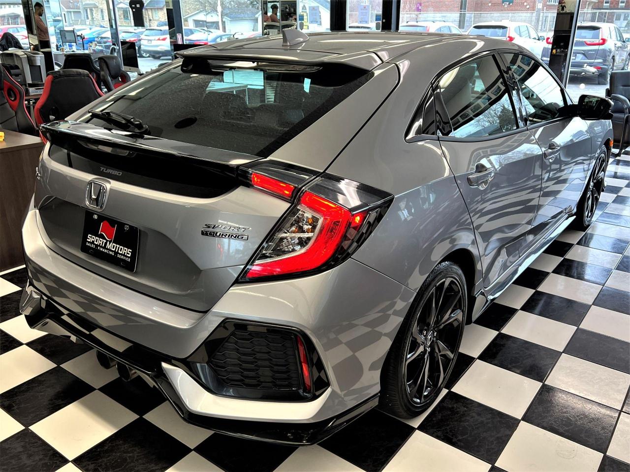 2017 Honda Civic Sport Touring TURBO+GPS+Roof+Leather+CLEAN CARFAX - Photo #4