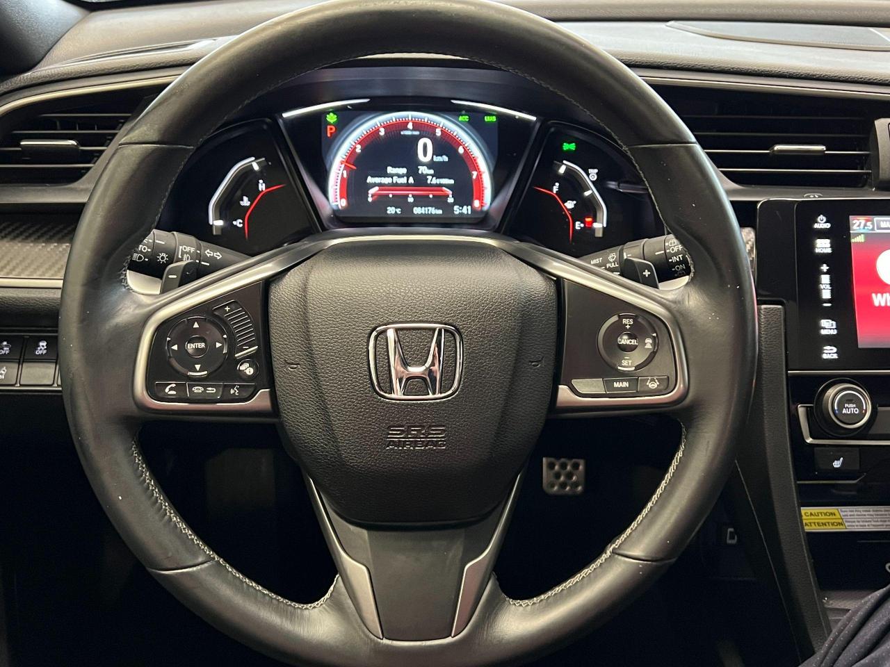 2017 Honda Civic Sport Touring TURBO+GPS+Roof+Leather+CLEAN CARFAX Photo74