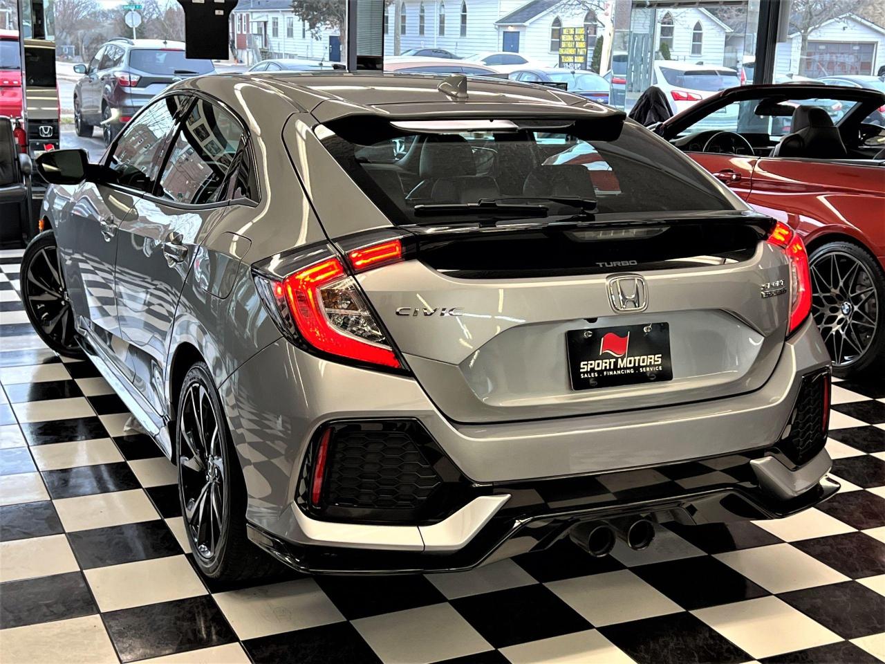 2017 Honda Civic Sport Touring TURBO+GPS+Roof+Leather+CLEAN CARFAX - Photo #14