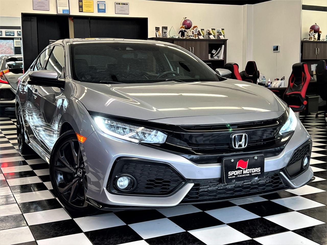 2017 Honda Civic Sport Touring TURBO+GPS+Roof+Leather+CLEAN CARFAX - Photo #15
