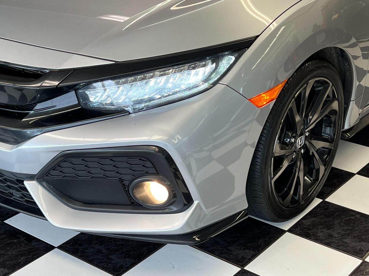 2017 Honda Civic Sport Touring TURBO+GPS+Roof+Leather+CLEAN CARFAX Photo105