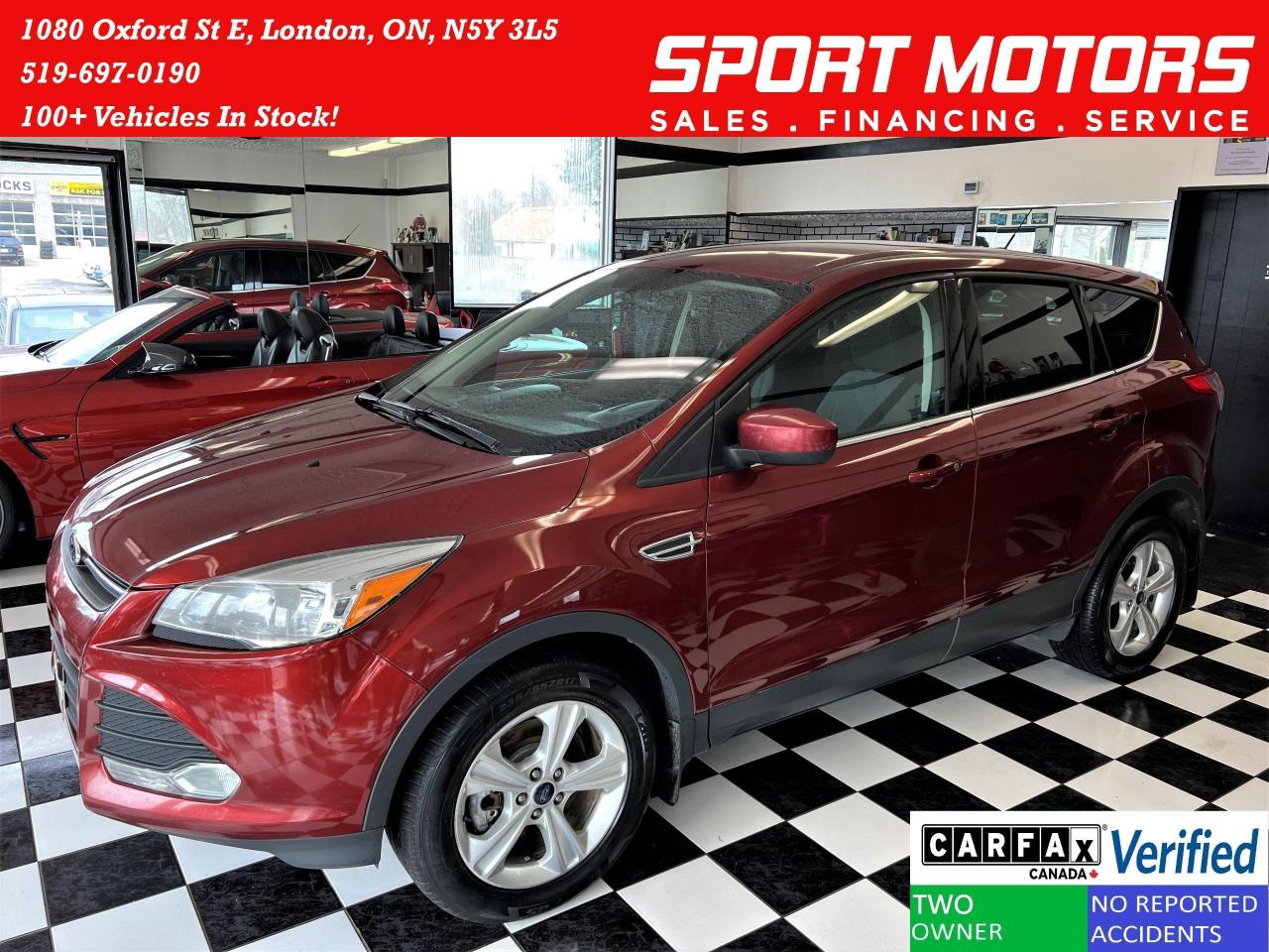 2016 Ford Escape SE 4WD+Camera+Bluetooth+Heated Seats+CLEAN CARFAX