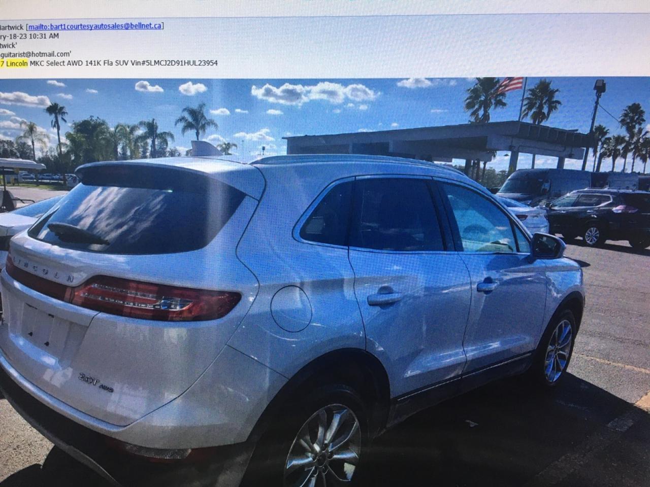 2017 Lincoln MKC Select AWD! FULLY LOADED! - Photo #1