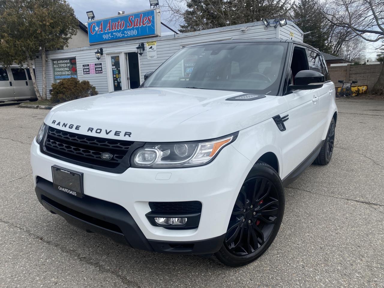 Used 2015 Land Rover Range Rover Sport 4WD 4dr V8 SC Dynamic* RED INTERIOR for sale in Brampton, ON