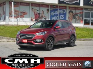 Used 2018 Hyundai Santa Fe Sport Ultimate AWD  NAV ADAP-CC ROOF for sale in St. Catharines, ON