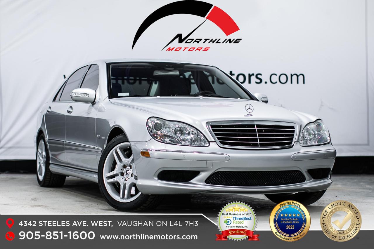 Used 2005 Mercedes-Benz S-Class LWB AMG/ ROOF/ BOSE/ SOFTCLOSE DOOR/ NO ACCIDENT for sale in Vaughan, ON