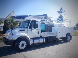Used 2011 International 4300 DuraStar Service Truck  With Air Compressor 3 Seater Diesel for sale in Burnaby, BC
