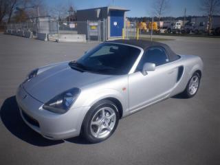 Used 2001 Toyota MR-S 2 Door Convertible Right Hand Drive for sale in Burnaby, BC