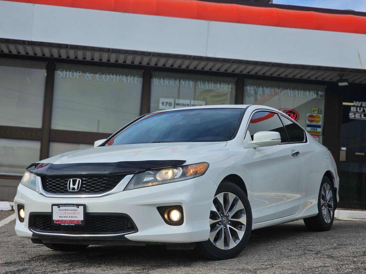 Used 2014 Honda Accord EX-L-NAVI NAVI | LEATHER | SUNROOF | LANEWATCH | BACKUP CAMERA | HEATED SEATS for sale in Waterloo, ON