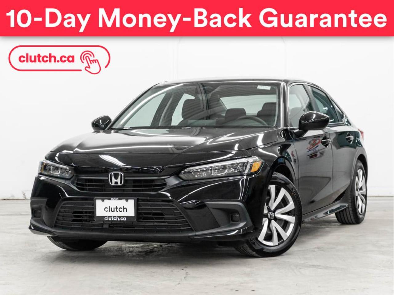 Used 2022 Honda Civic Sedan LX w/ CarPlay, Honda Sensing, BLIS for sale in Toronto, ON