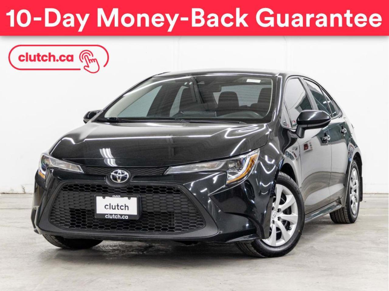 Used 2020 Toyota Corolla LE w/ Apple CarPlay, Backup Camera, Bluetooth for sale in Toronto, ON
