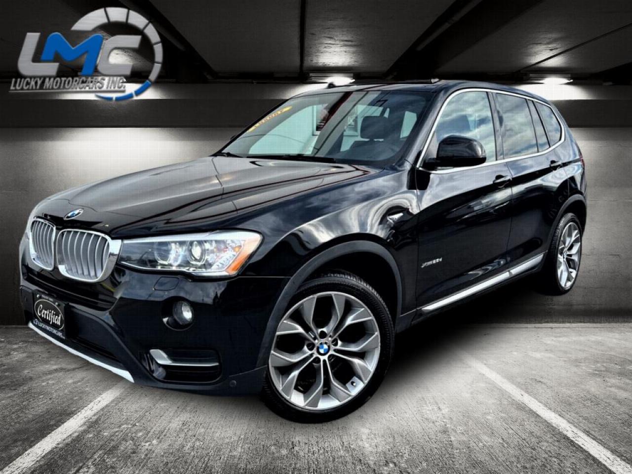 Used 2016 BMW X3 AWD XDRIVE28D-PANOROOF-360 CAMERA-NAV-83KMS-CERTIFIED for sale in Toronto, ON