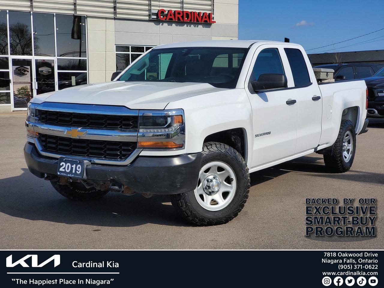 Used 2019 Chevrolet Silverado 1500 WT, 4X4, Bluetooth, Reverse Camera for sale in Niagara Falls, ON