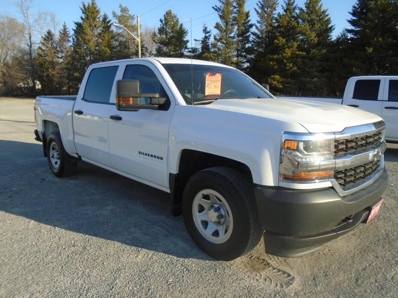 Used 2018 Chevrolet Silverado Crew Cab 4x4 for sale in Beaverton, ON