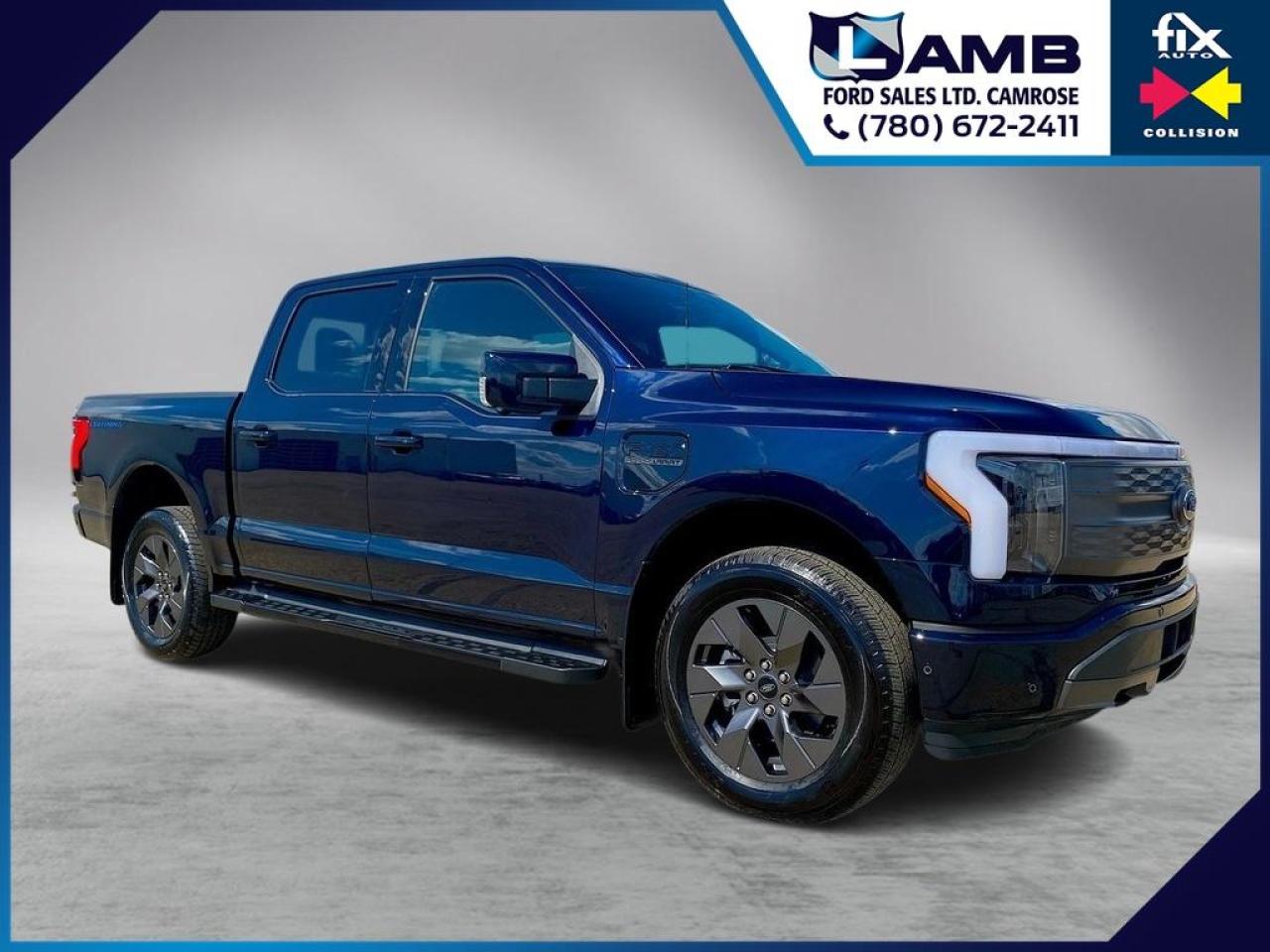 New 2023 Ford F-150 Lightning LARIAT 5.5' Box 511A for sale in Camrose, AB