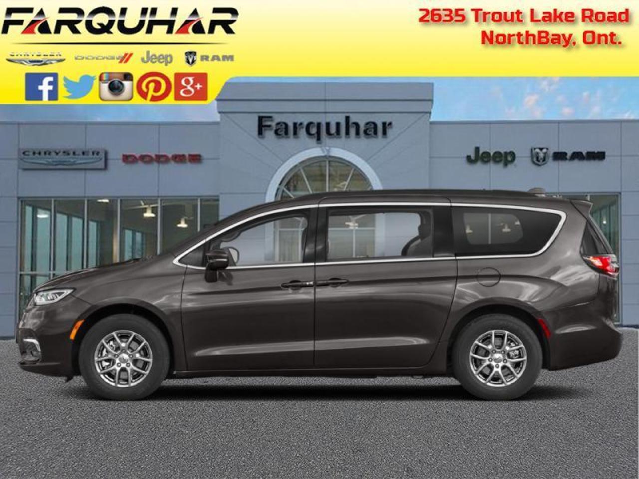 Used 2021 Chrysler Pacifica Touring-L - Leather Seats - $267 B/W for sale in North Bay, ON