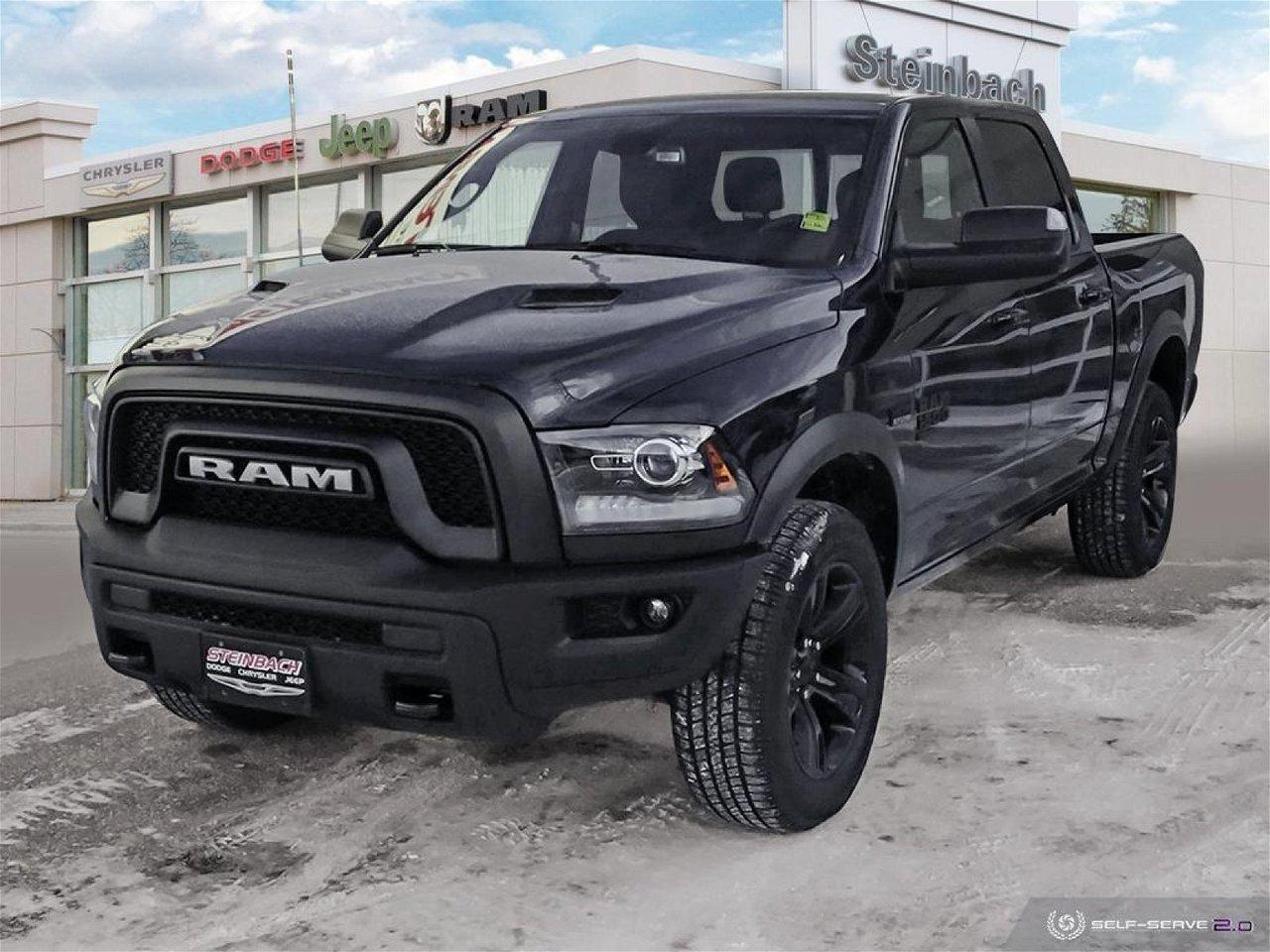 New 2023 RAM 1500 Classic Warlock Save 10% off MSRP for sale in Steinbach, MB