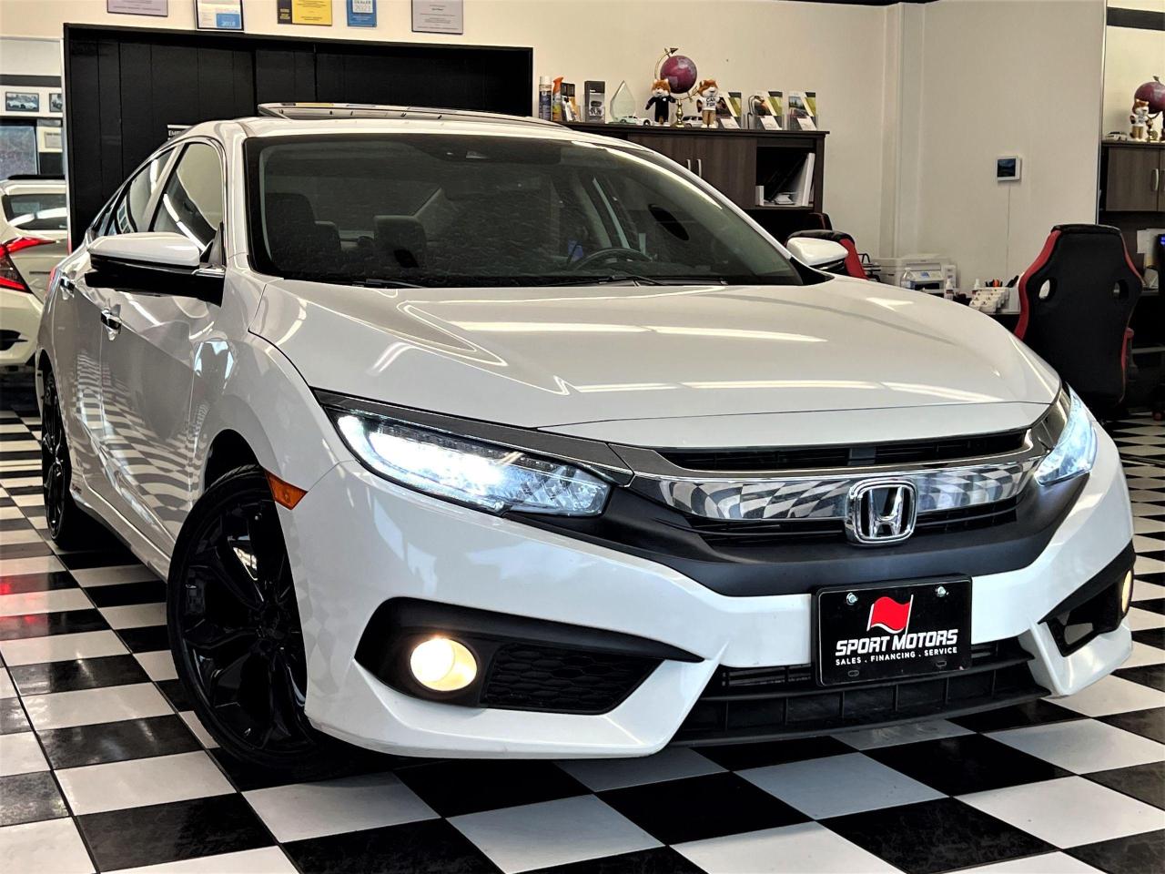 2016 Honda Civic TOURING+LEATHER+ROOF+New Tires & Rims+CLEAN CARFAX - Photo #15